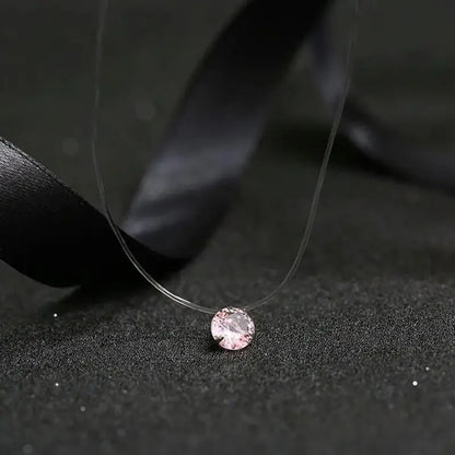 Crystal Zircon Necklace Pendant