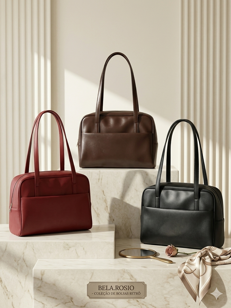 Korean Style Large Capacity Single Shoulder Women's Bag Versatile Vintage Underarm Bag Autumn 2025 New Arrival Tote Bag