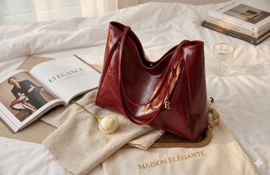 Bolsa Tote Grande em Pele Macia – Design Minimalista e Versátil