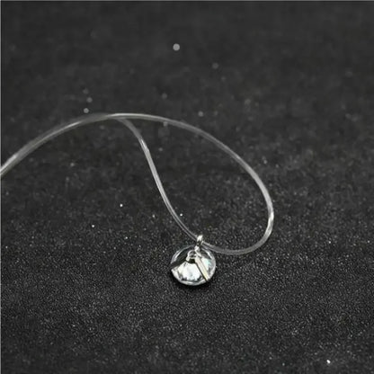 Crystal Zircon Necklace Pendant