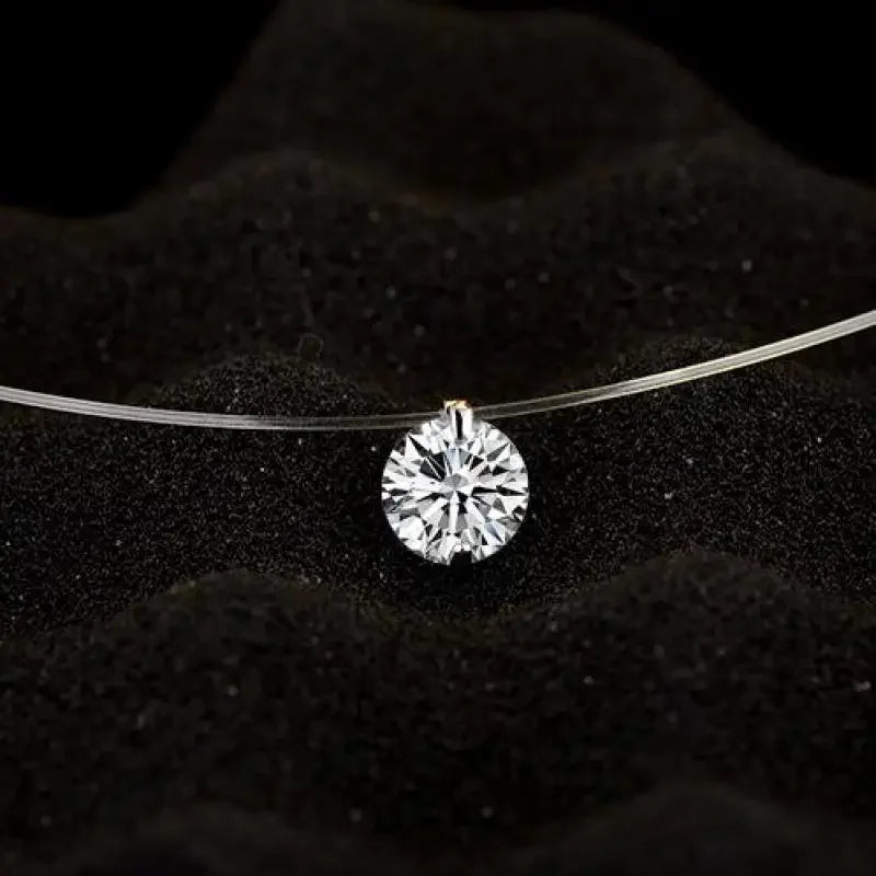 Crystal Zircon Necklace Pendant