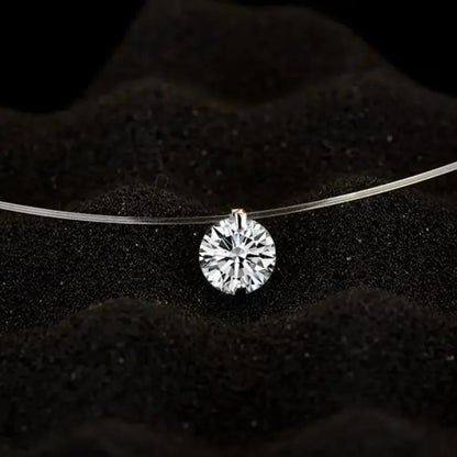 Crystal Zircon Necklace Pendant